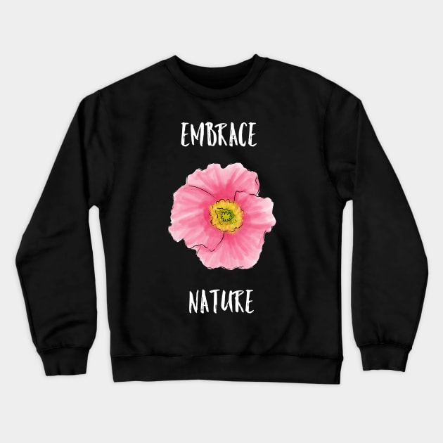 Embrace Nature Crewneck Sweatshirt by Cleopsys